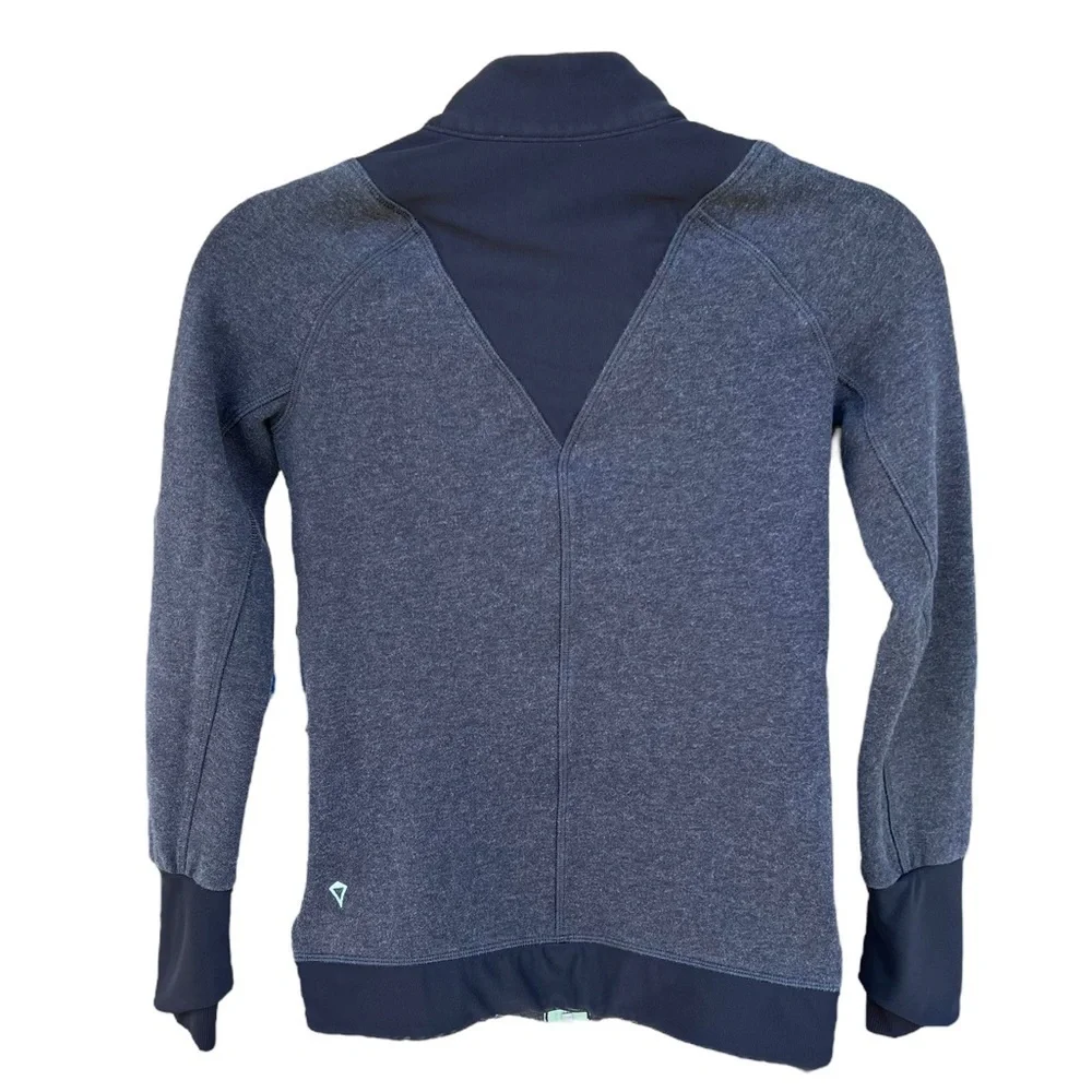 Lululemon Ivivva Saw Into Your Day Full Zip Fleece Lined Jacket Charcoal Gray 10